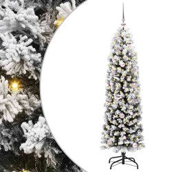 Sapin de Noël artificiel Vert 150 cm PVC et acier et plastique 541303541303