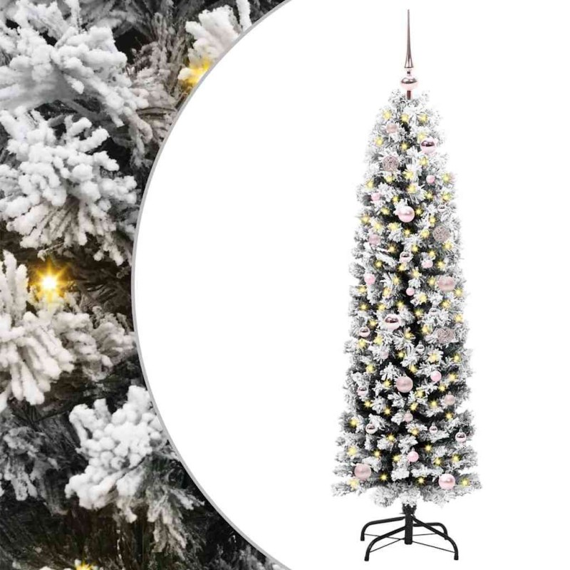 Sapin de Noël artificiel Vert 150 cm PVC et acier et plastique 541303541303