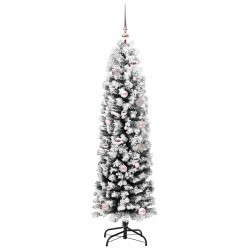 Sapin de Noël artificiel Vert 150 cm PVC et acier et plastique 541303541303