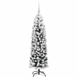 Sapin de Noël artificiel Vert 150 cm PVC et acier et plastique 541304541304