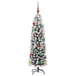 Sapin de Noël artificiel Vert 150 cm PVC et acier et plastique 541306541306