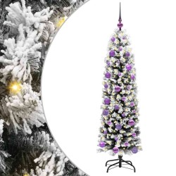Sapin de Noël artificiel Vert 150 cm PVC et acier et plastique 541307541307