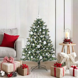Sapin de Noël artificiel Vert 120 cm PVC, plastique et acier 541308541308