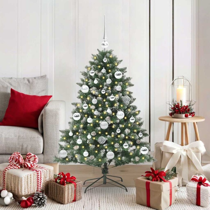 Sapin de Noël artificiel Vert 120 cm PVC, plastique et acier 541308541308