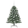 Sapin de Noël artificiel Vert 120 cm PVC, plastique et acier 541308541308