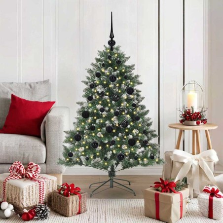 Sapin de Noël artificiel Vert 120 cm PVC, plastique et acier 541309541309