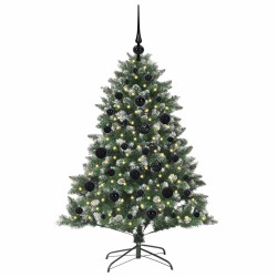 Sapin de Noël artificiel Vert 120 cm PVC, plastique et acier 541309541309