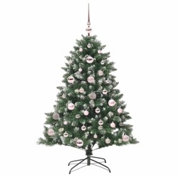 Sapin de Noël artificiel Vert 120 cm PVC, plastique et acier 541310541310