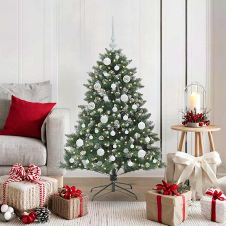 Sapin de Noël artificiel Vert 120 cm PVC, plastique et acier 541311541311