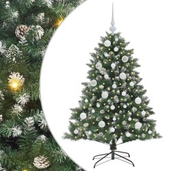 Sapin de Noël artificiel Vert 120 cm PVC, plastique et acier 541311541311