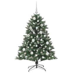 Sapin de Noël artificiel Vert 120 cm PVC, plastique et acier 541311541311