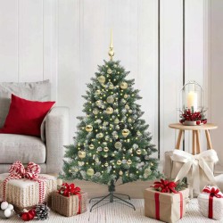 Sapin de Noël artificiel Vert 120 cm PVC, plastique et acier 541312541312