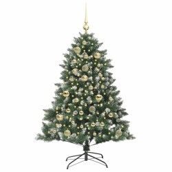 Sapin de Noël artificiel Vert 120 cm PVC, plastique et acier 541312541312