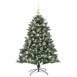 Sapin de Noël artificiel Vert 120 cm PVC, plastique et acier 541312541312