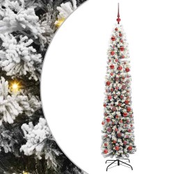 Sapin de Noël artificiel Vert 180 cm PVC et acier et plastique 541314541314