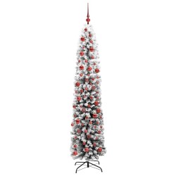 Sapin de Noël artificiel Vert 180 cm PVC et acier et plastique 541314541314