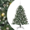 Sapin de Noël artificiel Vert 150 cm PVC, plastique et acier 541315541315