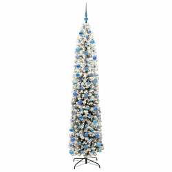 Sapin de Noël artificiel Vert 240 cm PVC et acier et plastique 541317541317