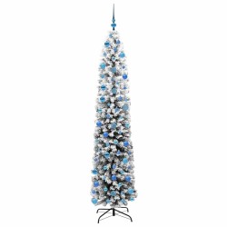 Sapin de Noël artificiel Vert 240 cm PVC et acier et plastique 541317541317