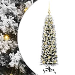 Sapin de Noël artificiel Vert 150 cm PVC et acier et plastique 541320541320