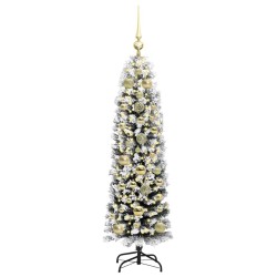 Sapin de Noël artificiel Vert 150 cm PVC et acier et plastique 541320541320