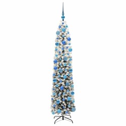 Sapin de Noël artificiel Vert 180 cm PVC et acier et plastique 541321541321