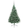 Sapin de Noël artificiel pré-éclairé Vert 210 cm PVC 541327541327