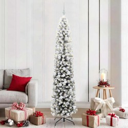 Sapin de Noël artificiel Vert 210 cm PVC et acier et plastique 541335541335