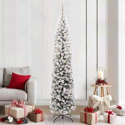 Sapin de Noël artificiel Vert 210 cm PVC et acier et plastique 541336541336