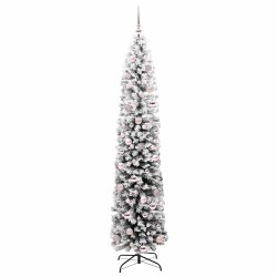 Sapin de Noël artificiel Vert 210 cm PVC et acier et plastique 541336541336