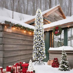 Sapin de Noël artificiel Vert 240 cm PVC et acier et plastique 541338541338