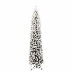 Sapin de Noël artificiel Vert 240 cm PVC et acier et plastique 541342541342