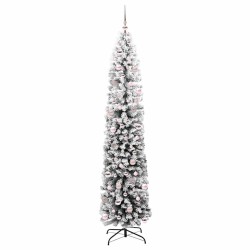 Sapin de Noël artificiel Vert 240 cm PVC et acier et plastique 541342541342
