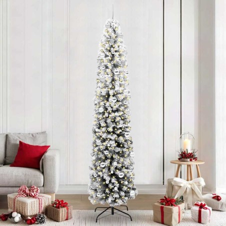 Sapin de Noël artificiel Vert 240 cm PVC et acier et plastique 541343541343