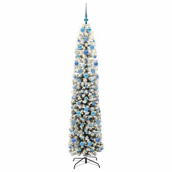 Sapin de Noël artificiel Vert 210 cm PVC et acier et plastique 541346541346