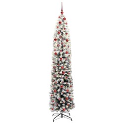 Sapin de Noël artificiel Vert 210 cm PVC et acier et plastique 541349541349