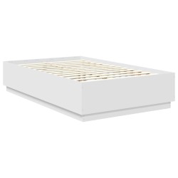 Cadre de lit Blanc 135 x 190 cm Bois d'ingénierie 541351541351