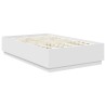 Cadre de lit Blanc 135 x 190 cm Bois d'ingénierie 541351541351