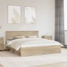 Cadre de lit Chêne Sonoma 180 x 200 cm Bois d'ingénierie 541364541364