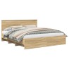 Cadre de lit Chêne Sonoma 180 x 200 cm Bois d'ingénierie 541364541364