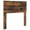 Cadre de lit Chêne fumé 75 x 190 cm Bois d'ingénierie 541443541443