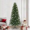Sapin de Noël artificiel avec 300 LED Vert 240 cm PE et PVC 541486541486