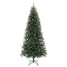 Sapin de Noël artificiel avec 300 LED Vert 240 cm PE et PVC 541489541489