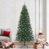 Sapin de Noël artificiel avec 300 LED Vert 240 cm PE et PVC 541490541490