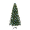 Sapin de Noël artificiel avec 300 LED Vert 240 cm PE et PVC 541490541490