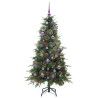 Sapin de Noël Artificiel à Branches Articulées Vert 150 cm 541493541493