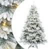 Sapin de Noël artificiel avec 300 LED Blanc 180 cm PE et PVC 541495541495