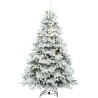 Sapin de Noël artificiel avec 300 LED Blanc 180 cm PE et PVC 541495541495