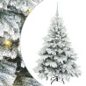 Sapin de Noël artificiel avec 150 LED Blanc 120 cm PE et PVC 541497541497