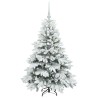 Sapin de Noël artificiel avec 150 LED Blanc 120 cm PE et PVC 541497541497